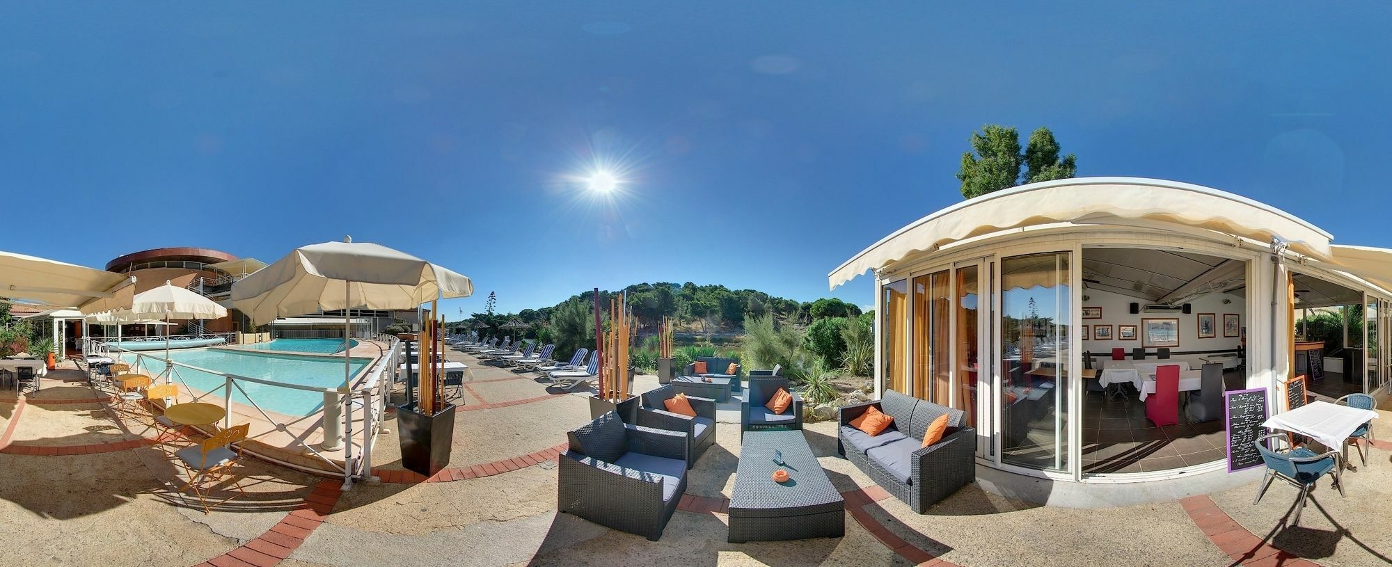 Hotel Le Phoebus Garden & Spa Gruissan Luaran gambar